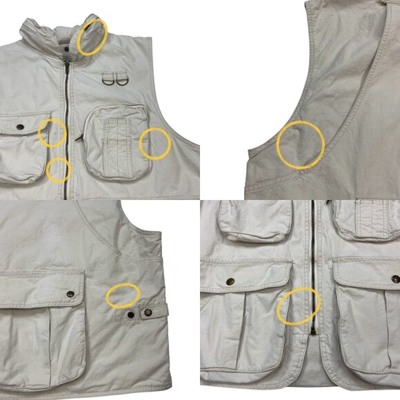 Banana Republic Authentic Safari & Travel Clothing Co. Fishing Vest M - Picture 7 of 13